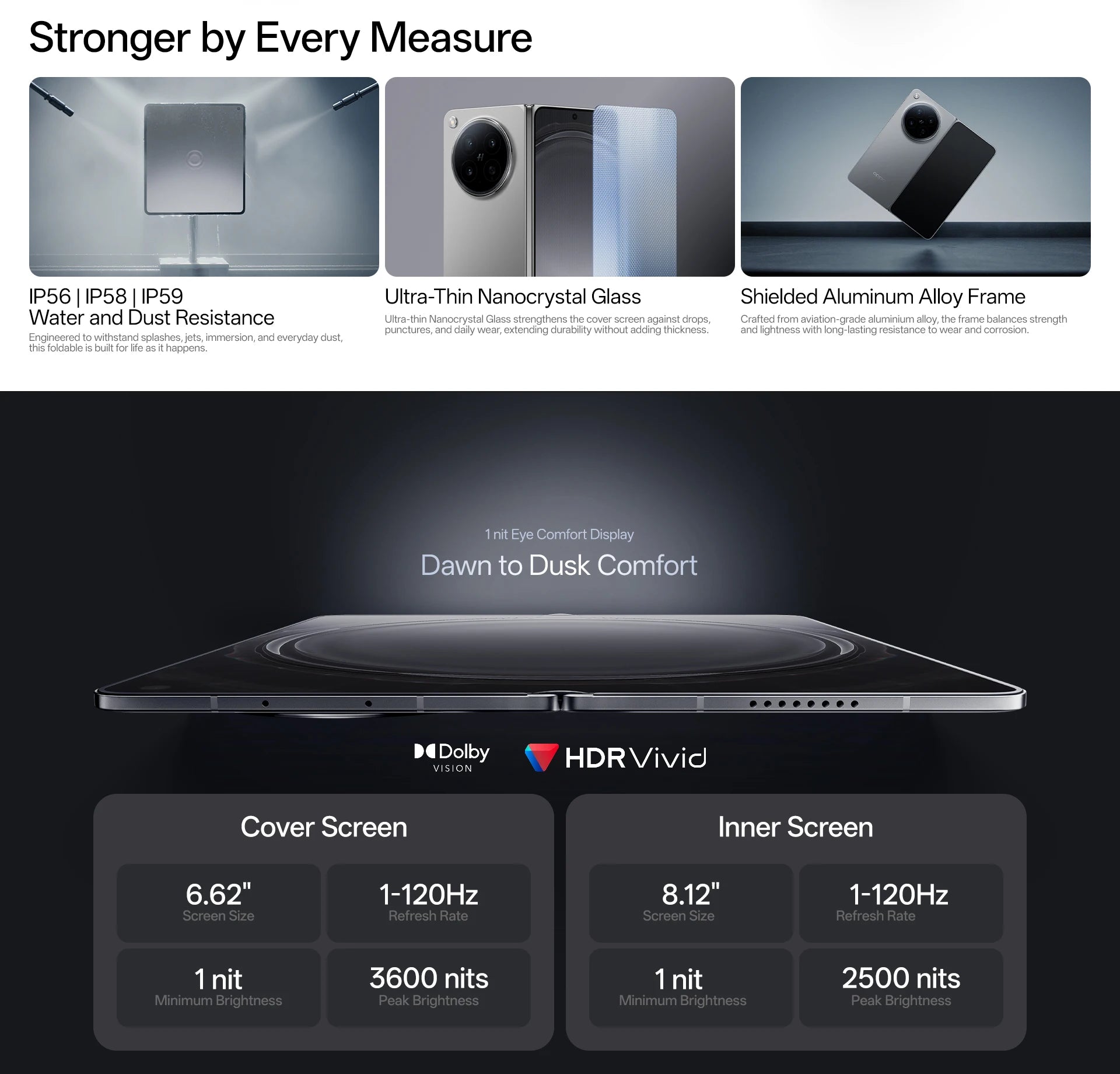 OPPO Find N6 5G Foldable Smartphone 8.12" 120Hz OLED Screen Snapdragon 8 Elite Gen 5 200MP Hasselblad Camera 80W SUPERVOOC NFC