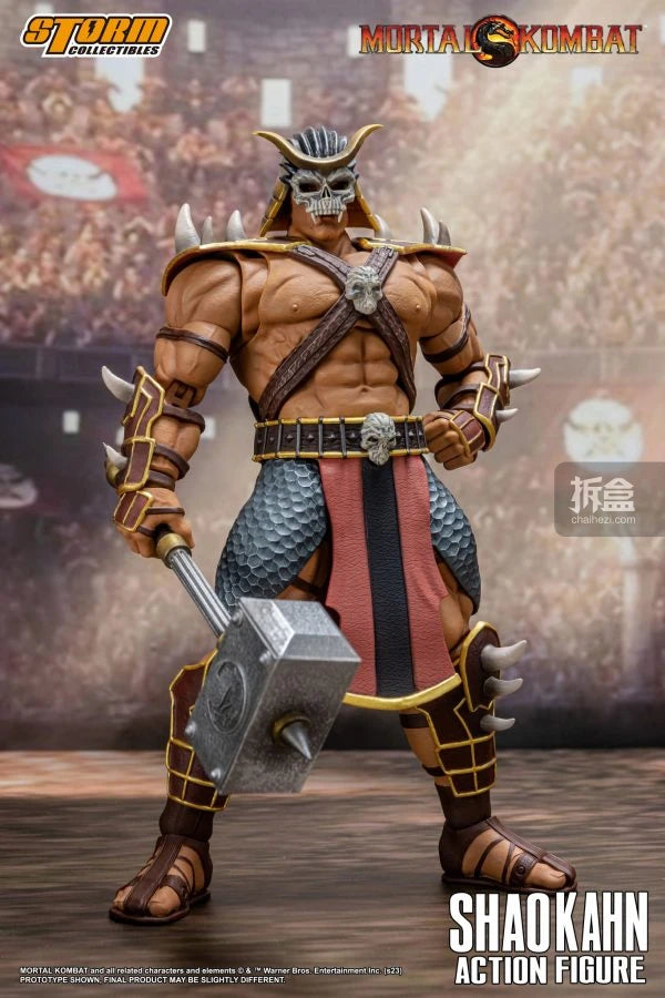 Storm Toys Genuine Mortal Kombat Series Sheeva Shao Kahn Fighting Game Collection Standard Version 1/12 Action Figures Model Toy