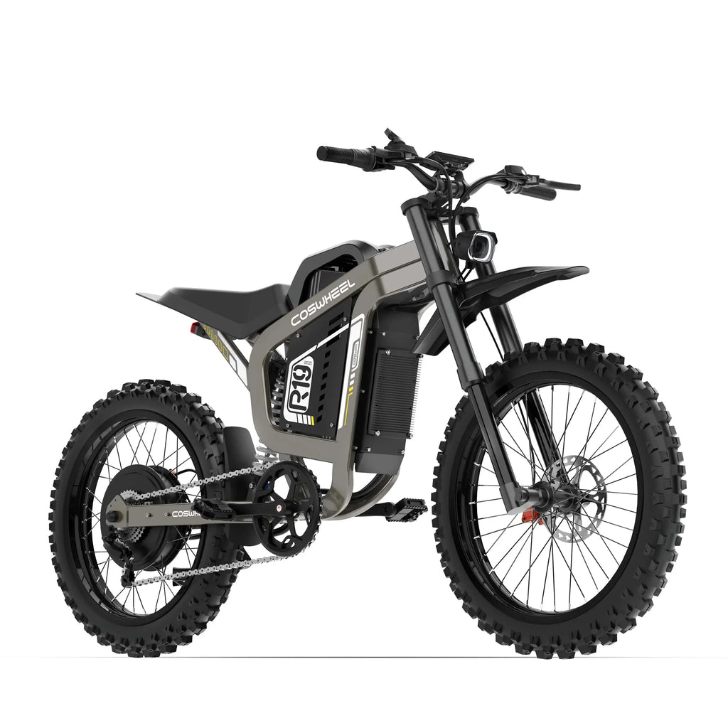 Coswheel R19 Motorcycles PEAK 9000W motor Electric bike72V 40AH Battery 96km/h Electric Bicycle 120N.M Torque off-road E-bike