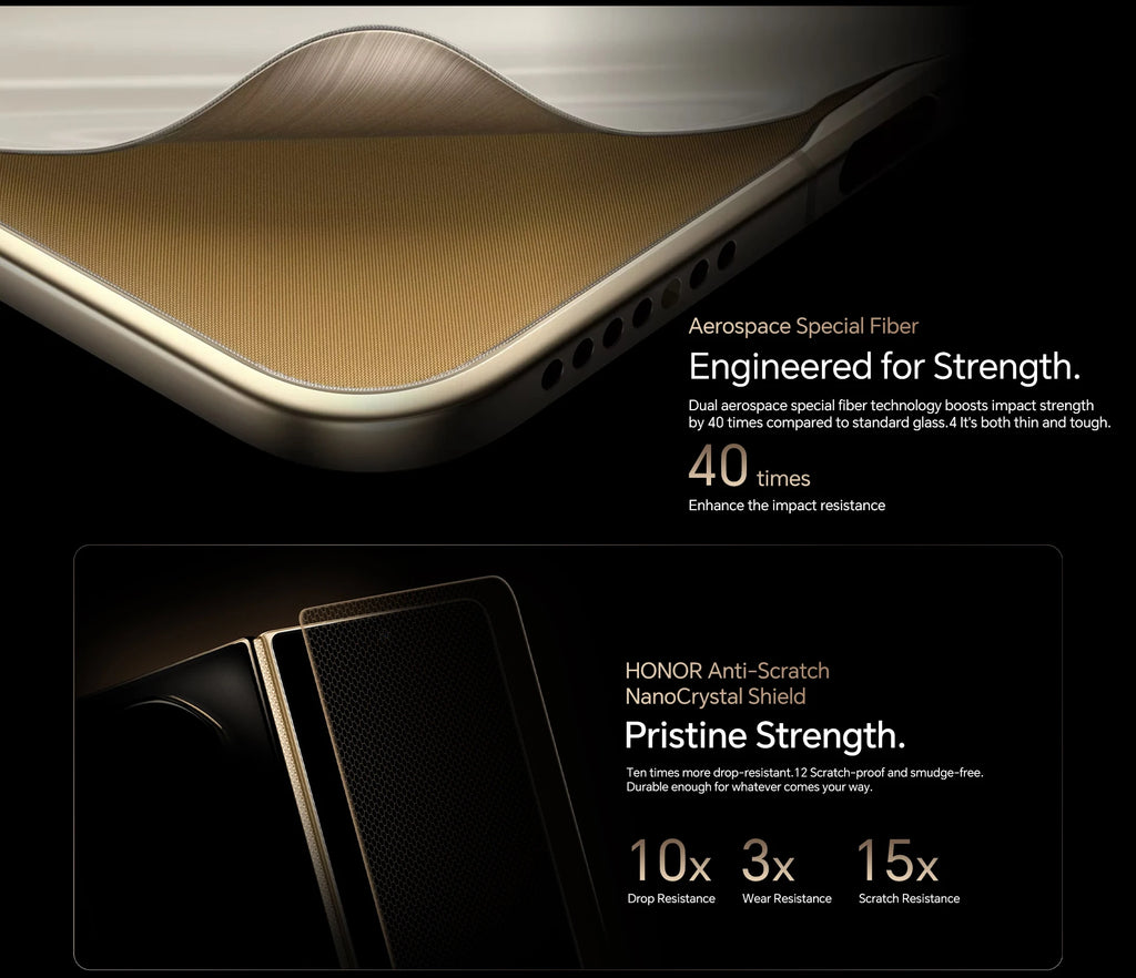 HONOR Magic V5 Global Version 5G Foldable Smartphone Snapdragon 8 Elite 7.95" LTPO OLED Display 5820mAh Battery 66W SuperCharge