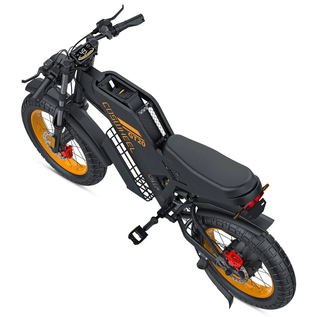 Electric Bike For Adult COSWHELL GT20 Pro 20x4.0" 3000W Dual Motor 48V 40AH Top 50Km/h 230Km Urban Off-Road Commuting E-Bike