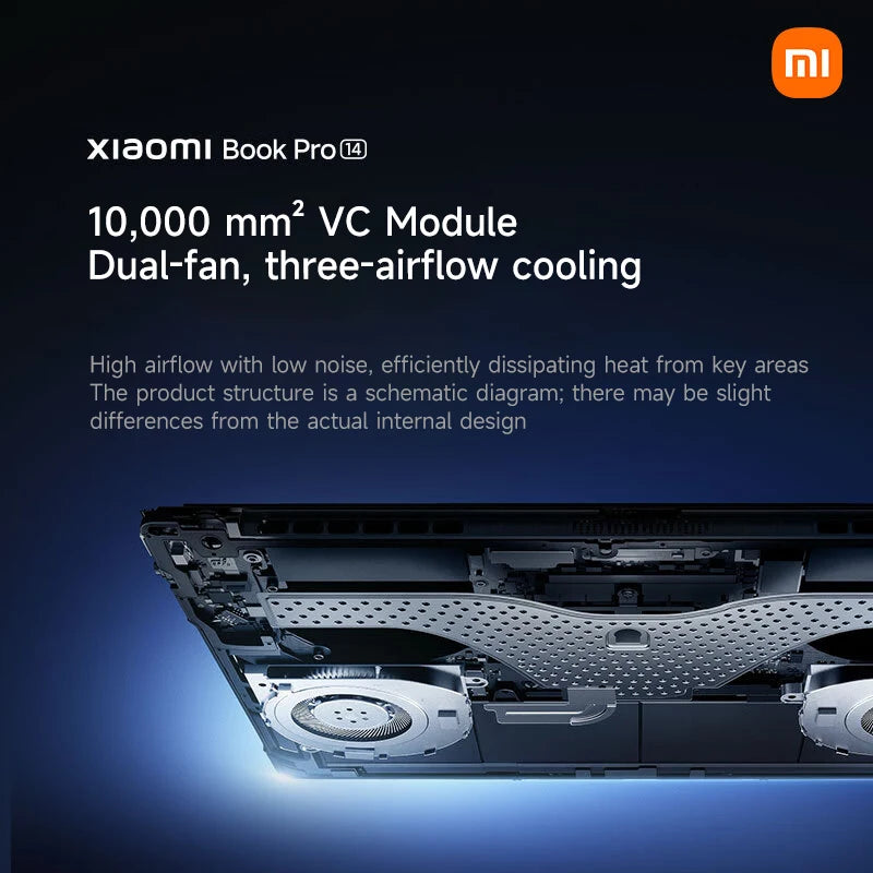 2026 Xiaomi Book Pro 14 Laptop Touchscreen 14.6-inch 3.1K OLED 120Hz 3rd Gen Intel Core Ultra5/Ultra X7 24GB/32GB 1TB/2TB Laptop