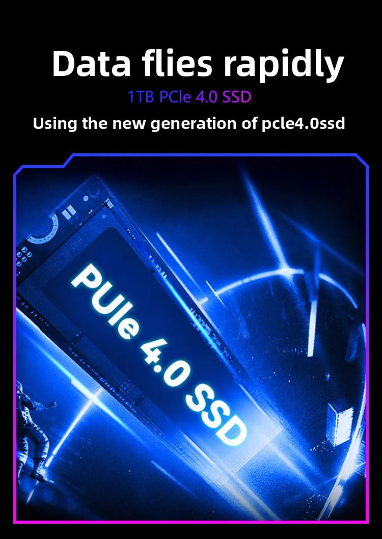 B580 Photon/Index 12G Computer host e-sports game intelligent AI desktop DIY assembly machine