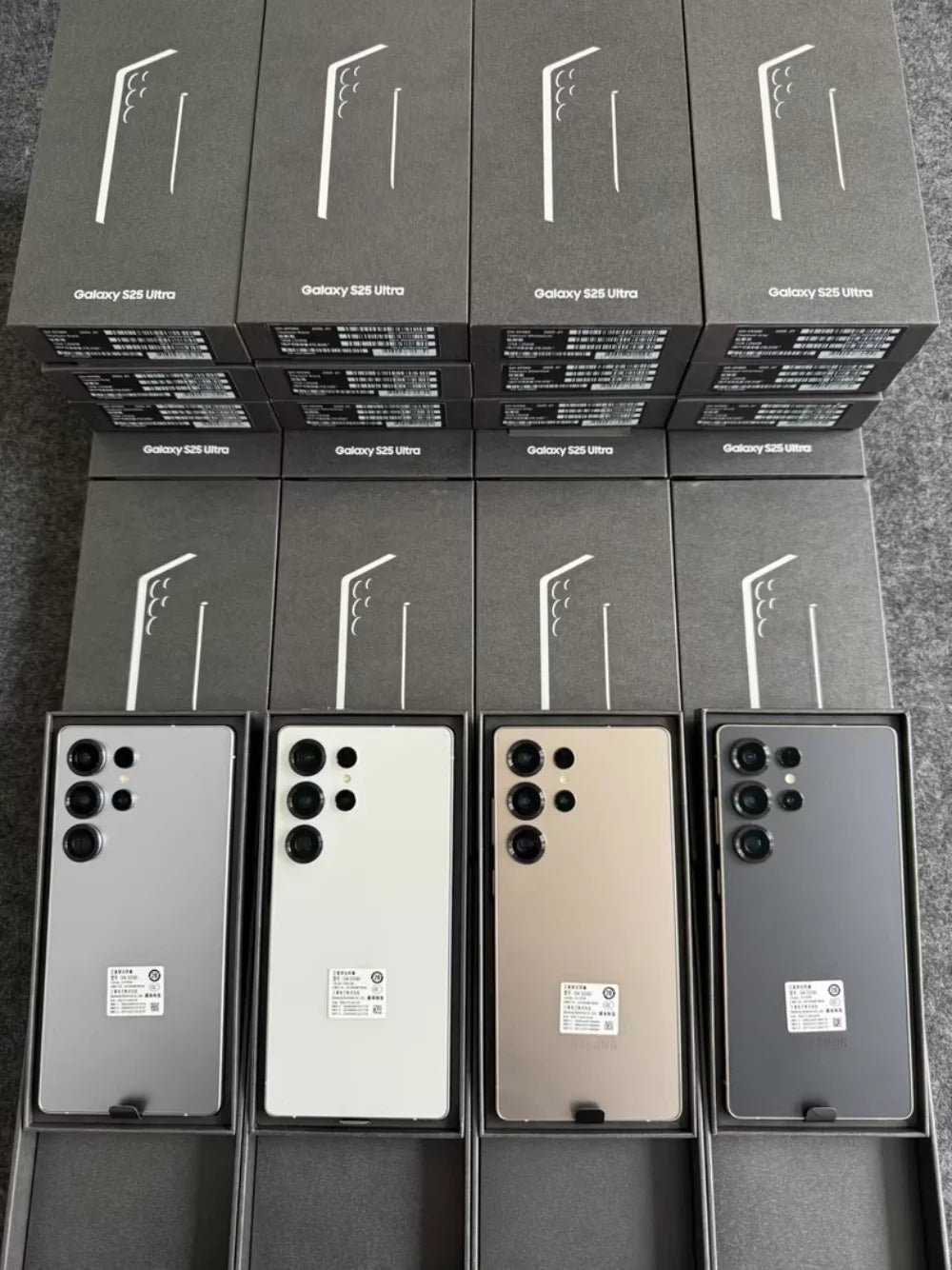 Samsung Galaxy S25 Ultra 5G S938U1 6.9" Dynamic LTPO AMOLED ROM 256/512GB/1TB RAM 12/16GB Sanpdragon NFC Original AI Cell Phone