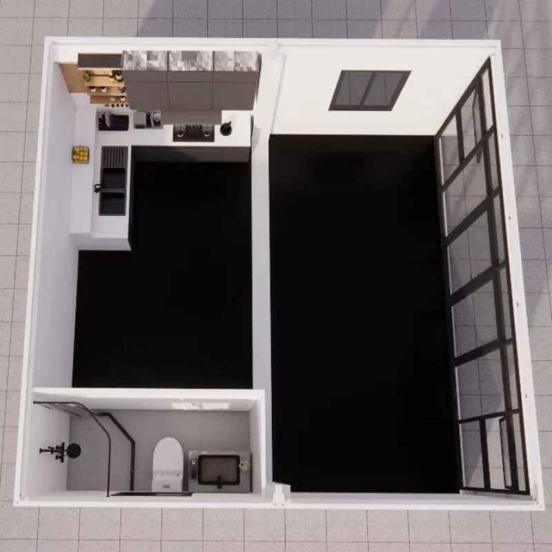 CE Certified Expandable Container House Prefab Home for Global Market Supply