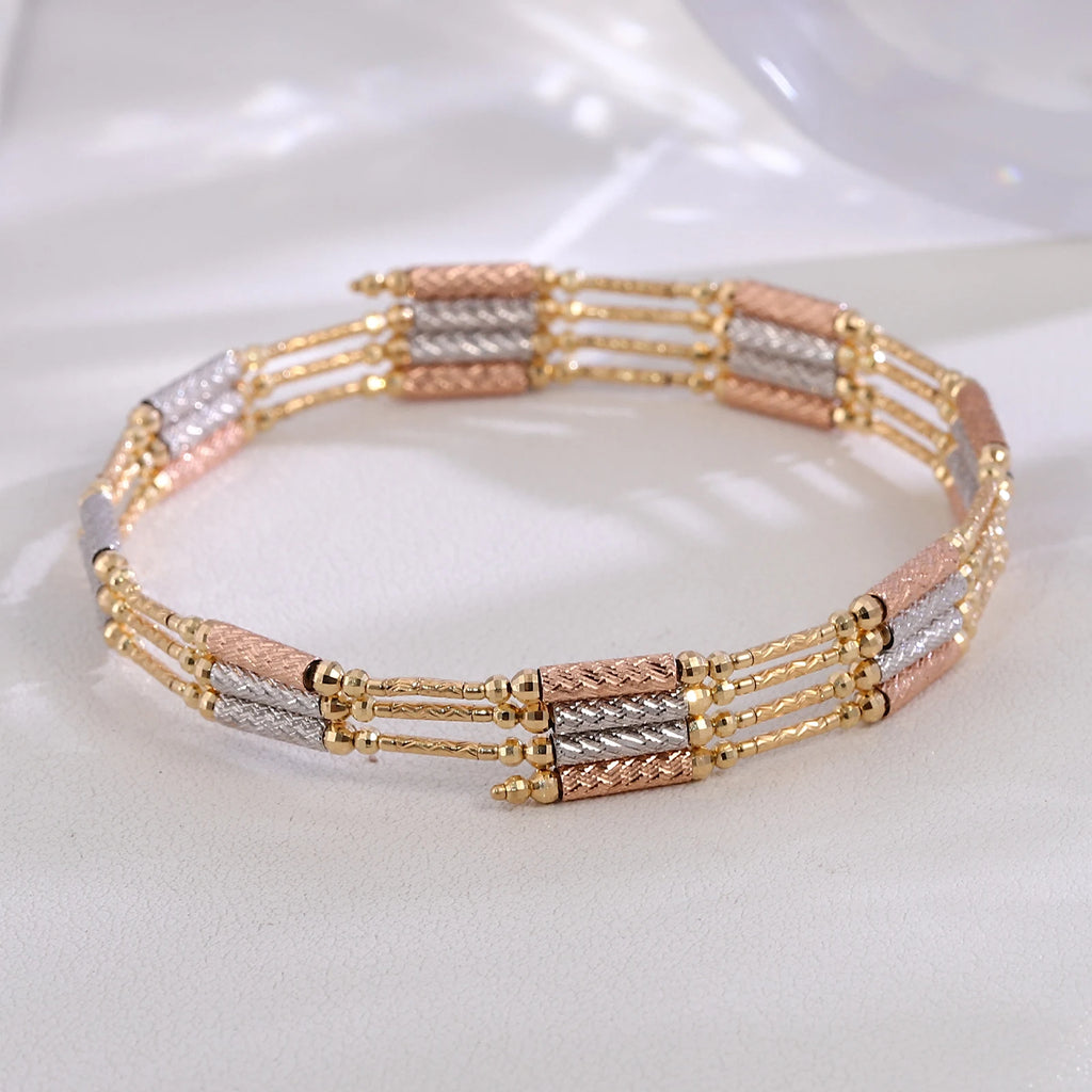 Provence 18K Solid Gold Magnetic Bracelet/Necklace Premium Luxury Jewelry Gift for Women Men Trendy Link Chain Fine Jewelry