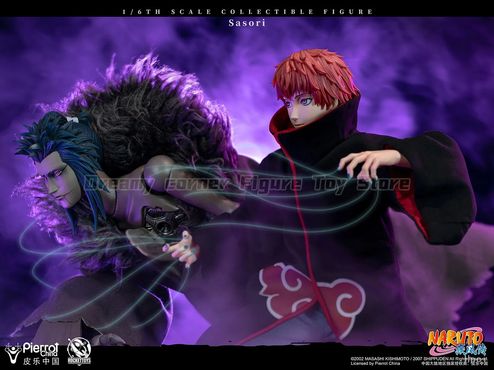 【In Stock】RocketToys ROC-010 NARUTO Sasori 1/6 Action Figure