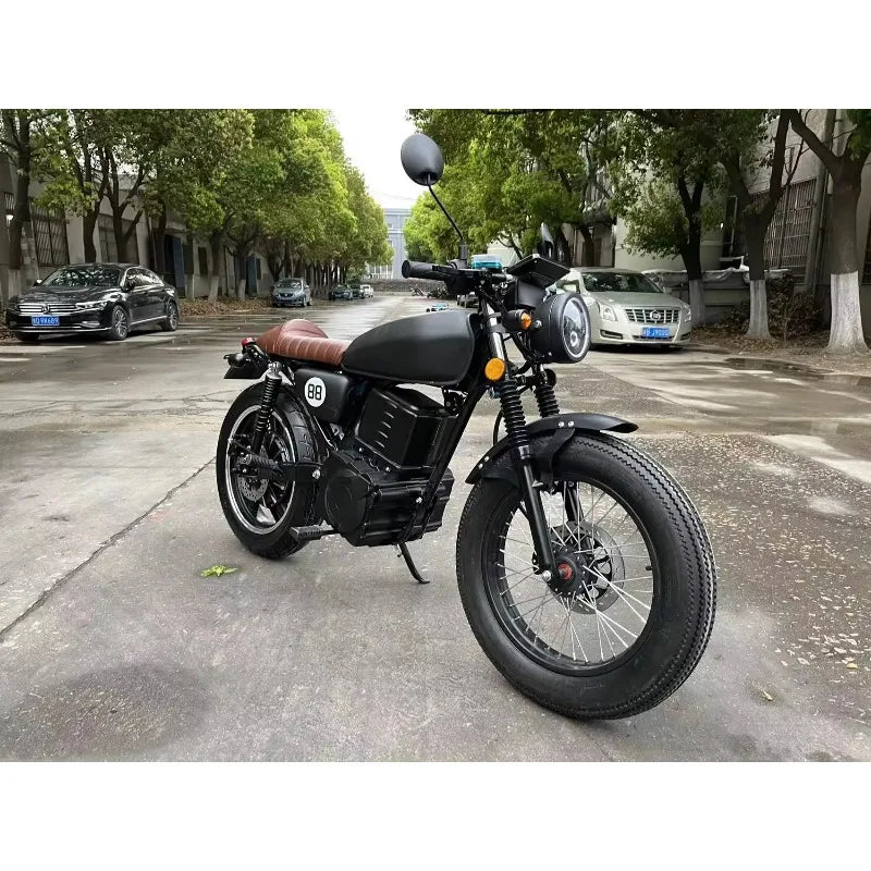 Luyuan The Latest New Energy Lithium Battery High Speed New Arrival Good Quality Fashion Model Retro Electric Motorcycle 2000W
