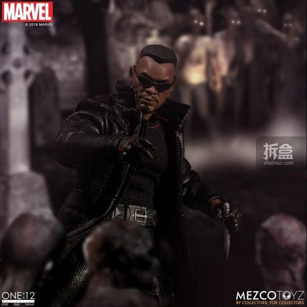 MEZCOTOYZ Genuine Superhero One 12 Series Wolverine Deadpool Logan Punisher Blade Daredevil Action Figures Model Toys Gifts