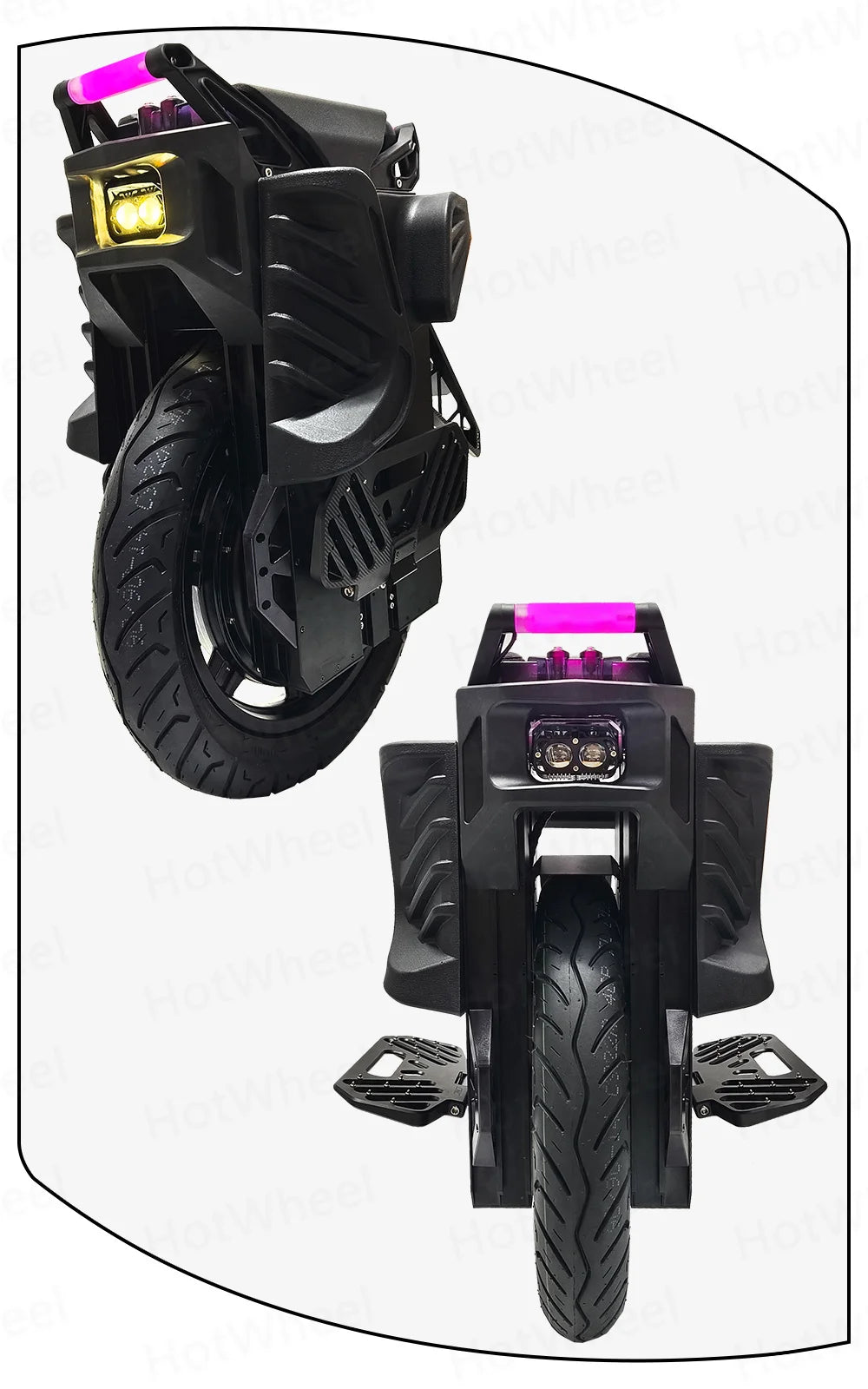 ExtremeBull Griffin 151V 2700Wh 50S Battery Smart BMS 4000W Motor 20inch Tire 100mm Suspension Bluetooth Speaker Self-balancing