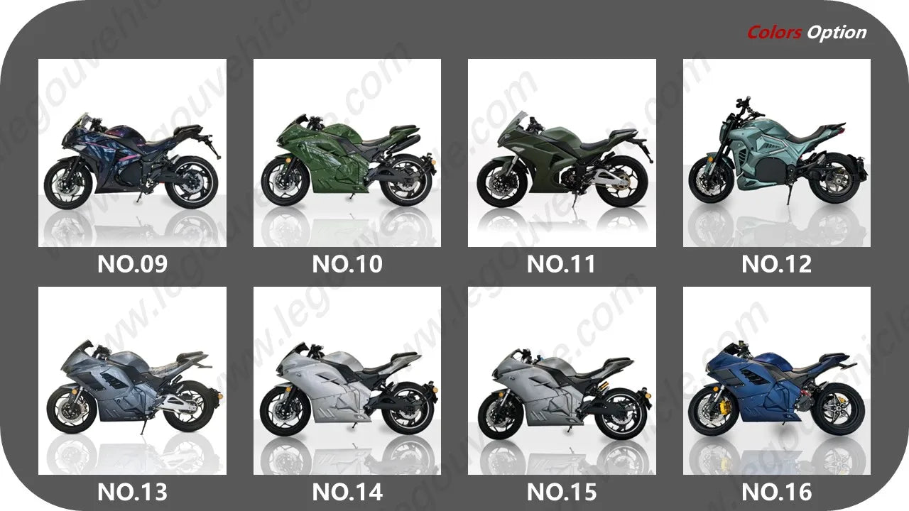Motorcycle Center Chain Motor Good Price 4000W 240km Max Range 130KM/H Electric Motorcycle