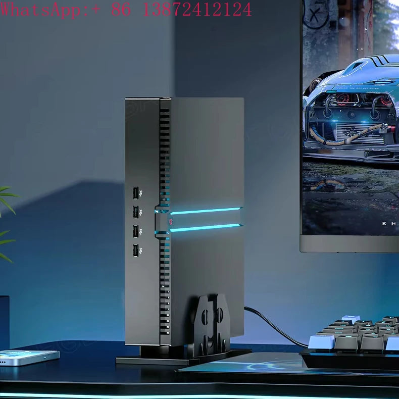 Eglobal 13TH I9-13900F I7-13700F I5-13400F RTX 4060 8G Gamig Discrete Graphics Card Mini Desktop 4K Four Displays Gamer Mini PC