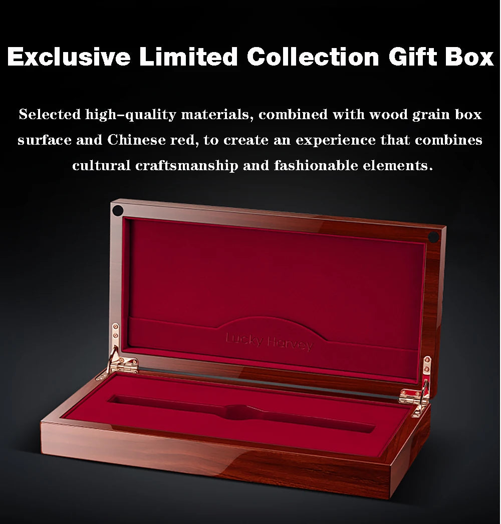 Lucky Harvey Chinese 3D Engraving Dragon Dial Automatic Mechanical Watches for Men Sapphire Crystal Business Fashion Watch