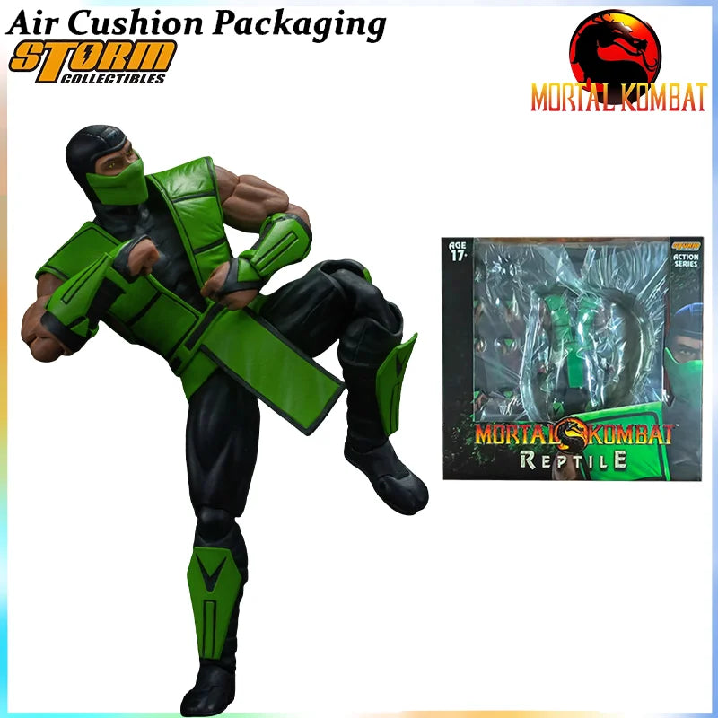 Storm Toys Genuine Mortal Kombat Series Kitaro Kung Lao Reptile Arcade Fighting Game Collection 1/12 Action Figures Model Toys