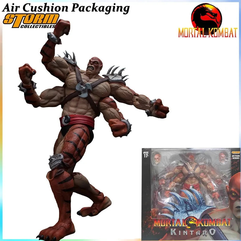 Storm Toys Genuine Mortal Kombat Series Kitaro Kung Lao Reptile Arcade Fighting Game Collection 1/12 Action Figures Model Toys