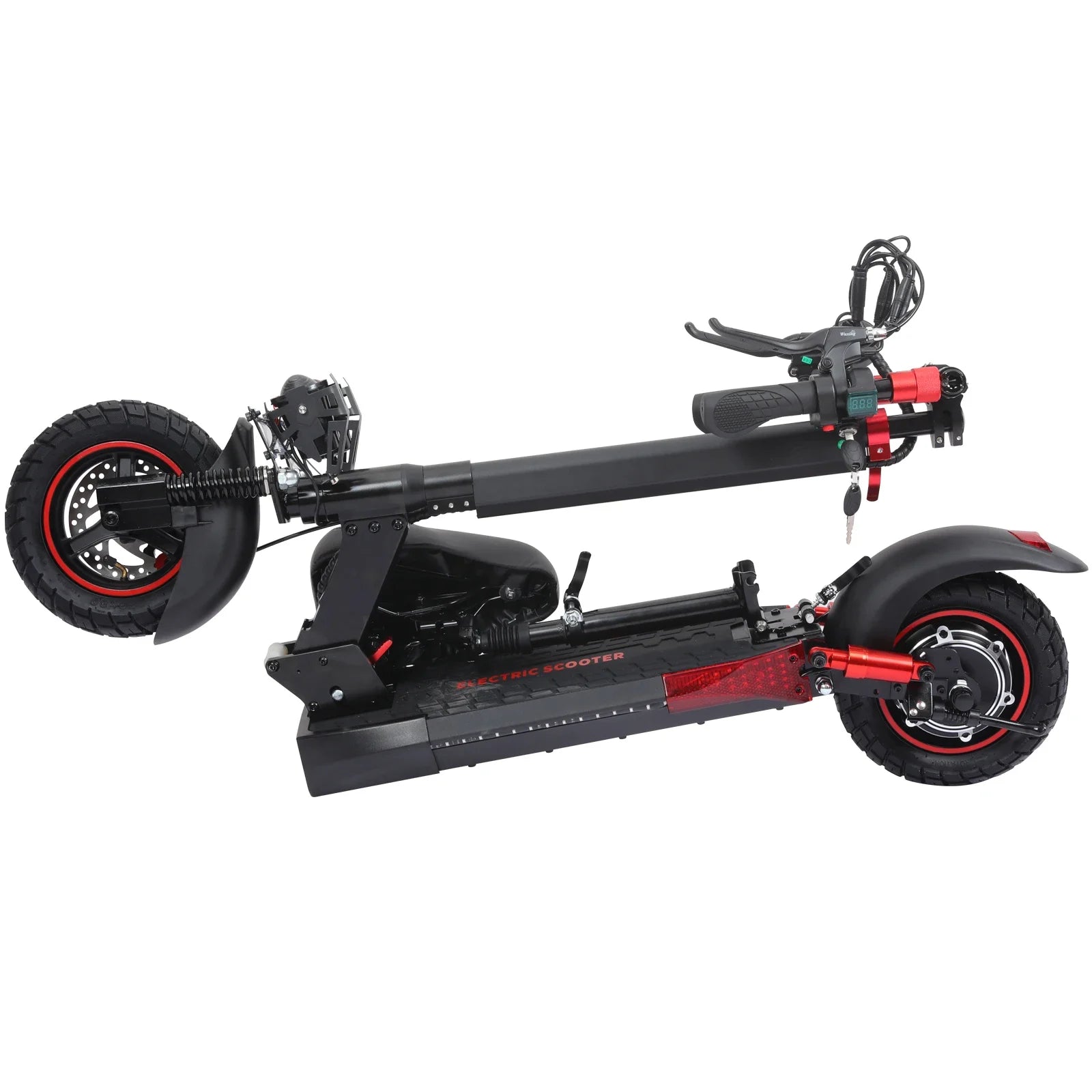 Freeboy J01 Adult Electric Skateboard 800W 48V Foldable Battery Powered Scooter with 10 Inch Tire for Transportation