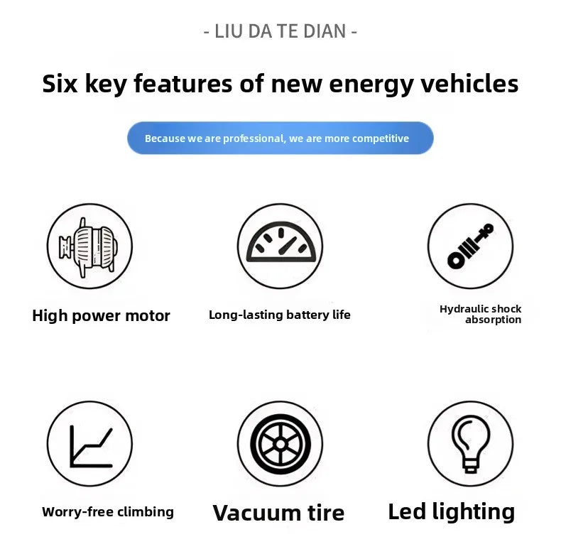 Laotou Le electric four-wheeler oil-electric dual-purpose vehicle heating and cooling air conditioner new energy women's