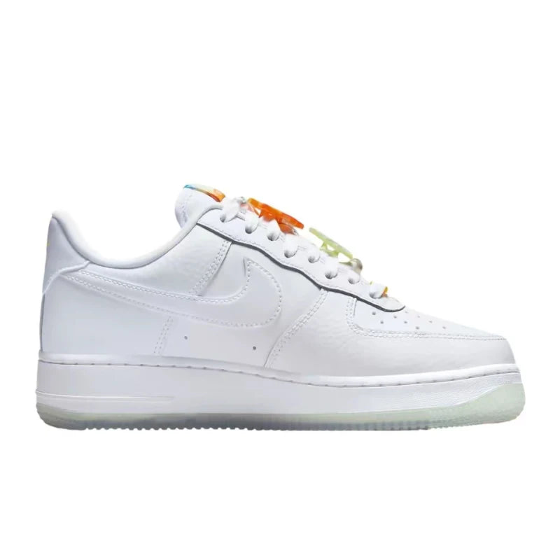 Nike Air Force 1 Low Trendy Summer Dopamine Colorway Premium Versatile Casual Low-Top Sneakers Women's IB8875-111