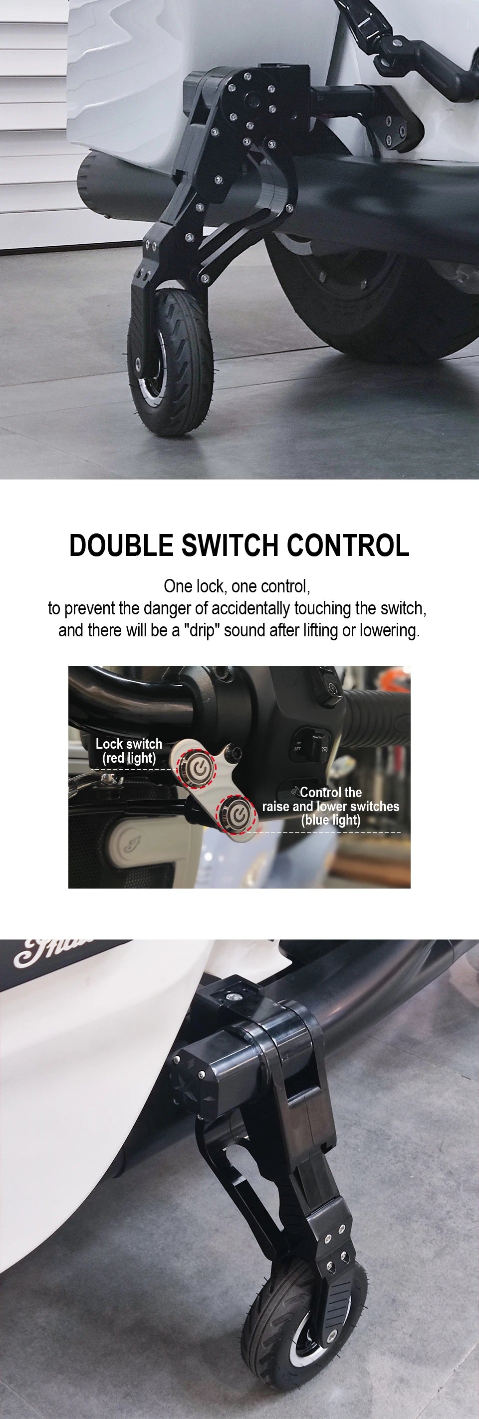 STLFTouring Flh Road Street Glide Training Wheels Powerful for HD Indian K1600 GTL Condition New Air Shipping