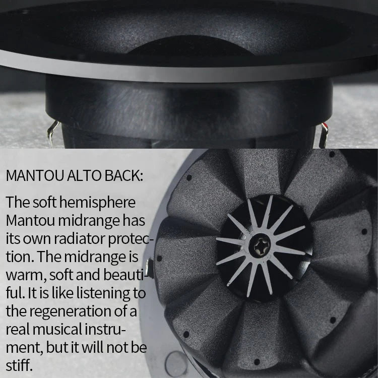 YYAUDIO 10 Inch 8Ohm High Low Speaker Bass Tweeter Hifi Bookshelf Speaker Professional Sound Floor speaker Box