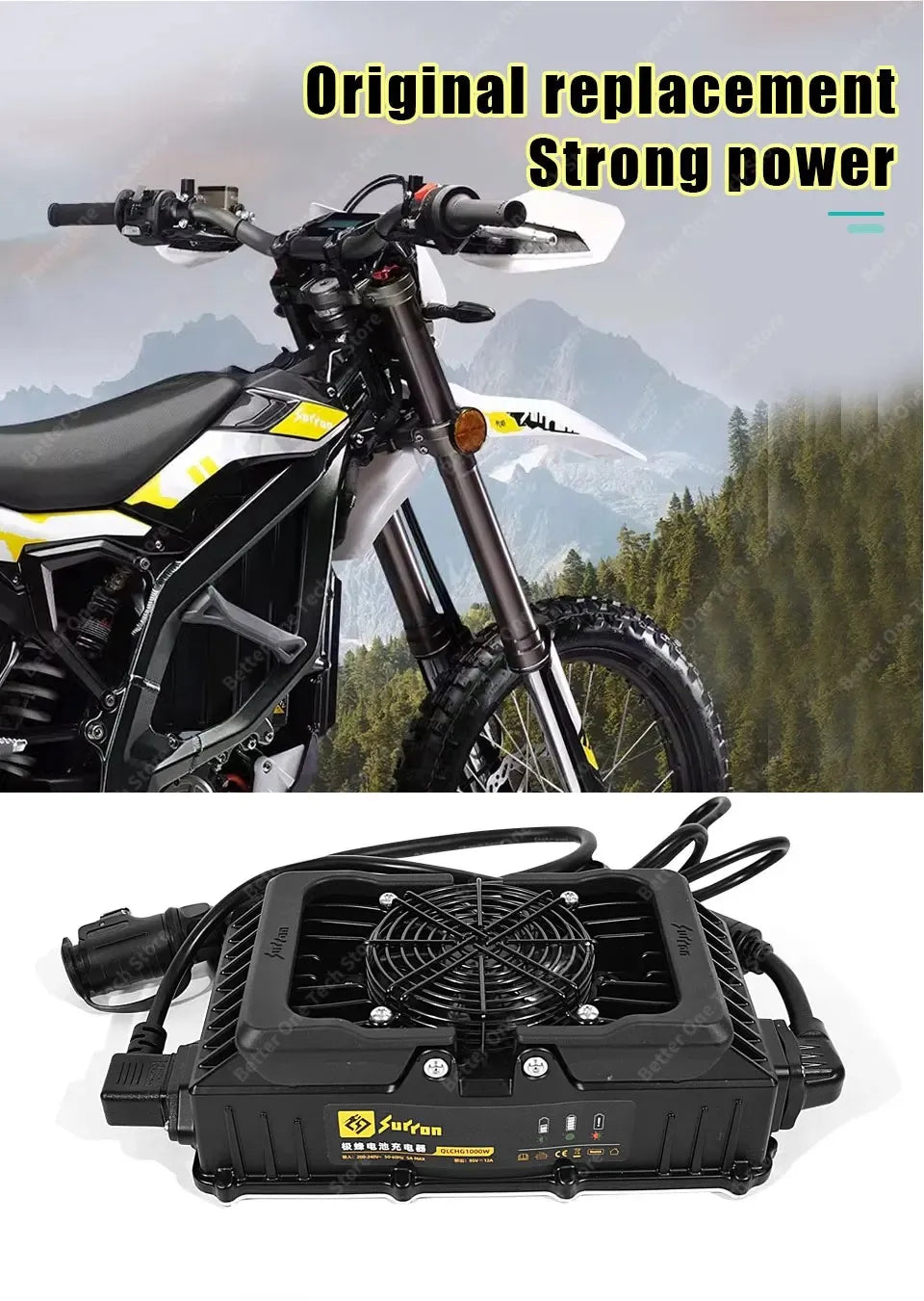 For Ultra Bee Front Position Charger Accessories for Dirtbike Motorcycles for  Ultra Bee Parts