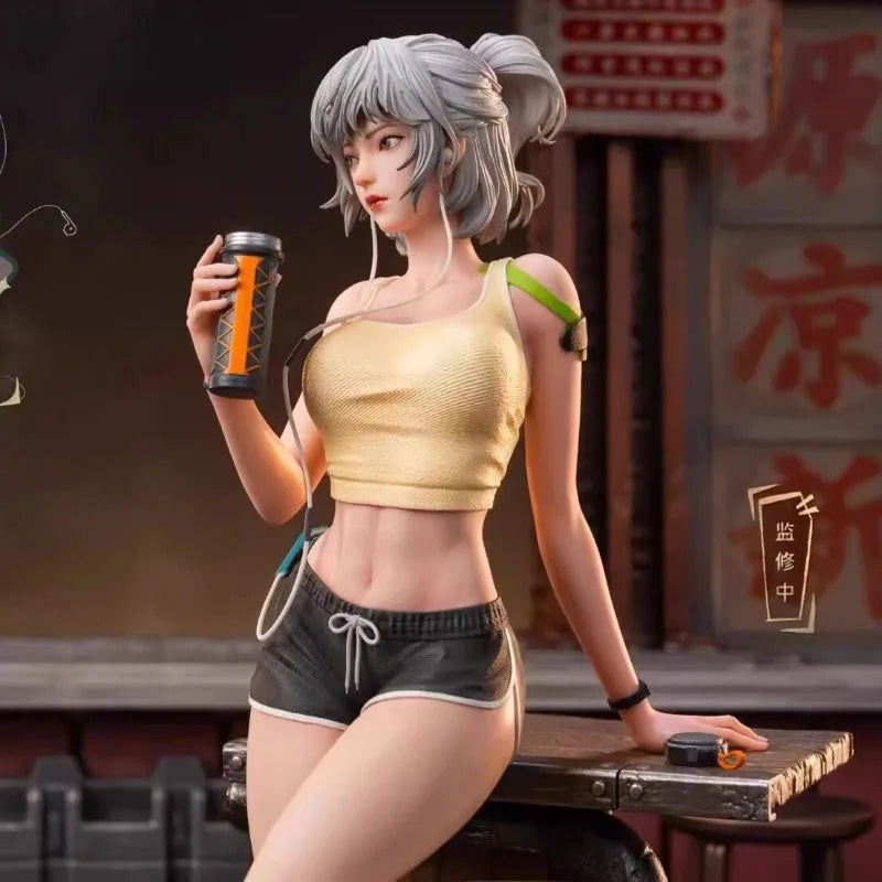 1/6 Ling Cage Bai Yuekui Anime Character Statue Collectible Figure Brand New in Stock