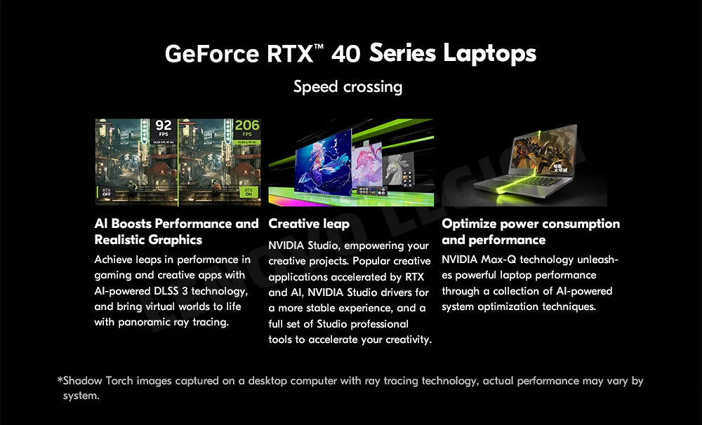 Lenovo Legion Y9000P Gaming Laptop 13th Intel Core I9-13900HX 16G 1TB SSD RTX4060/RTX4070 16 inches 240Hz 2023 Notebook PC