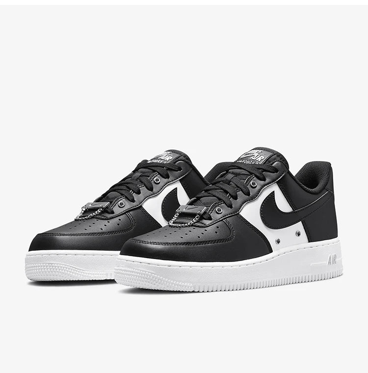 Nike Official Genuine Air Force 1 07 PRM Men's Patchwork Sneakers DA8571-001