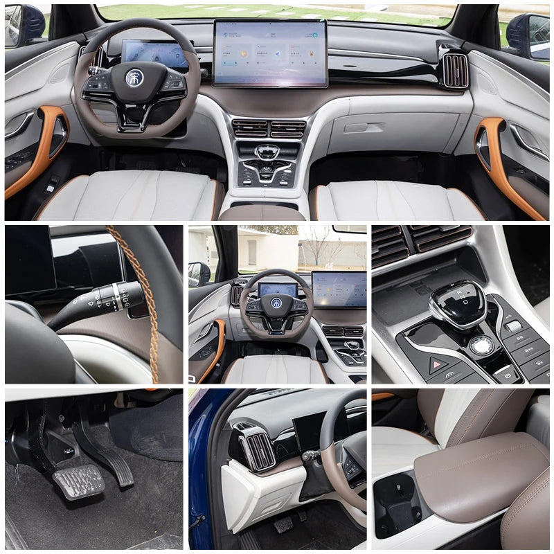 China EV Car 5 Seats SUV Song Plus Flagship 100% New Vehicles Cheaper 600km New Energy Automobile
