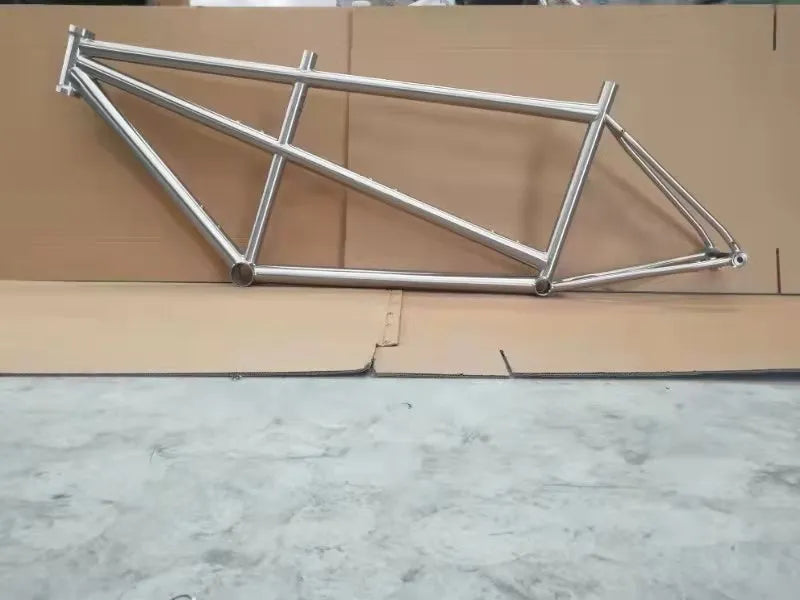 2021 Best Selling Lightweight Titanium Sports Bike Family Tandem Bicycle Frame With Double Seater