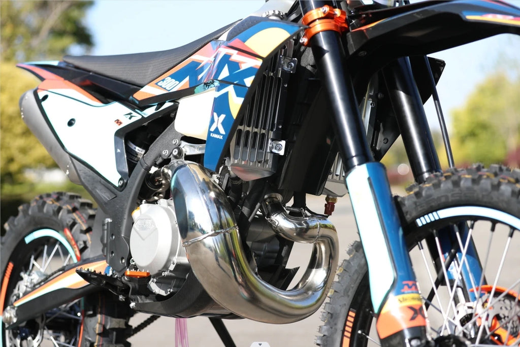 Hot selling KAMAX dirt bike K23 300cc 2-Stroke Sport Cross Motorcycle  Off Road Motorcycle for Adult