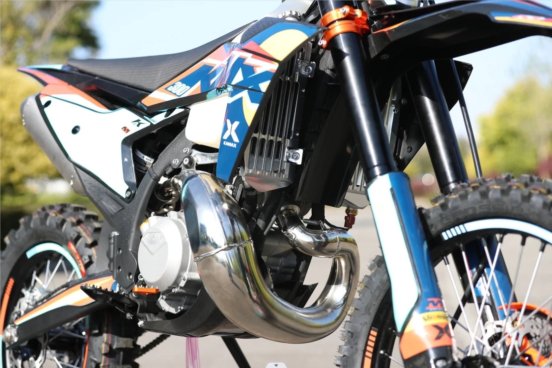 Hot selling KAMAX dirt bike K23 300cc 2-Stroke Sport Cross Motorcycle  Off Road Motorcycle for Adult
