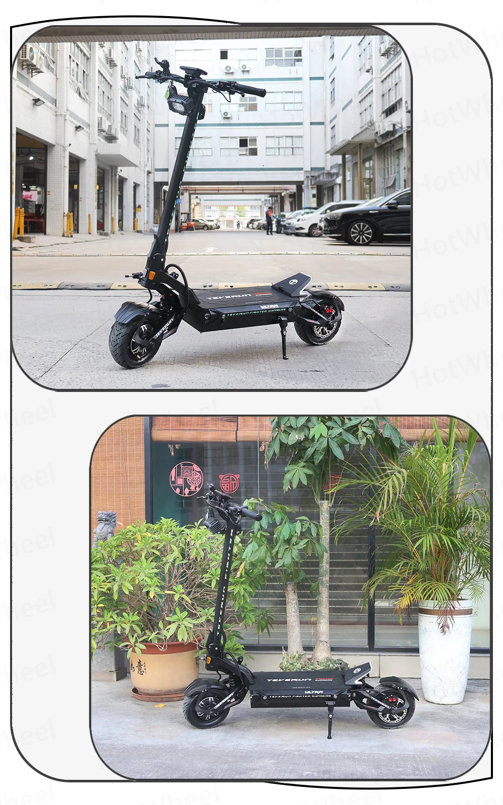 TEVERUN For Supreme Ultra V4 4000W 2000W*2 Dual Motor 72V 60Ah Battery 11inch Tire 4inch Display PKE Four-Piston Brake System