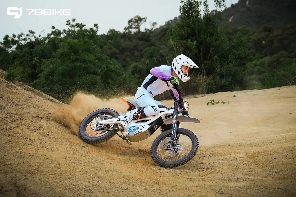 ATV&UTVFalcon-GT Electric Dirt Bike 72V Full Suspension Aluminum Alloy Frame up to 95km/h & 120km Range Off-Road Motorcycles