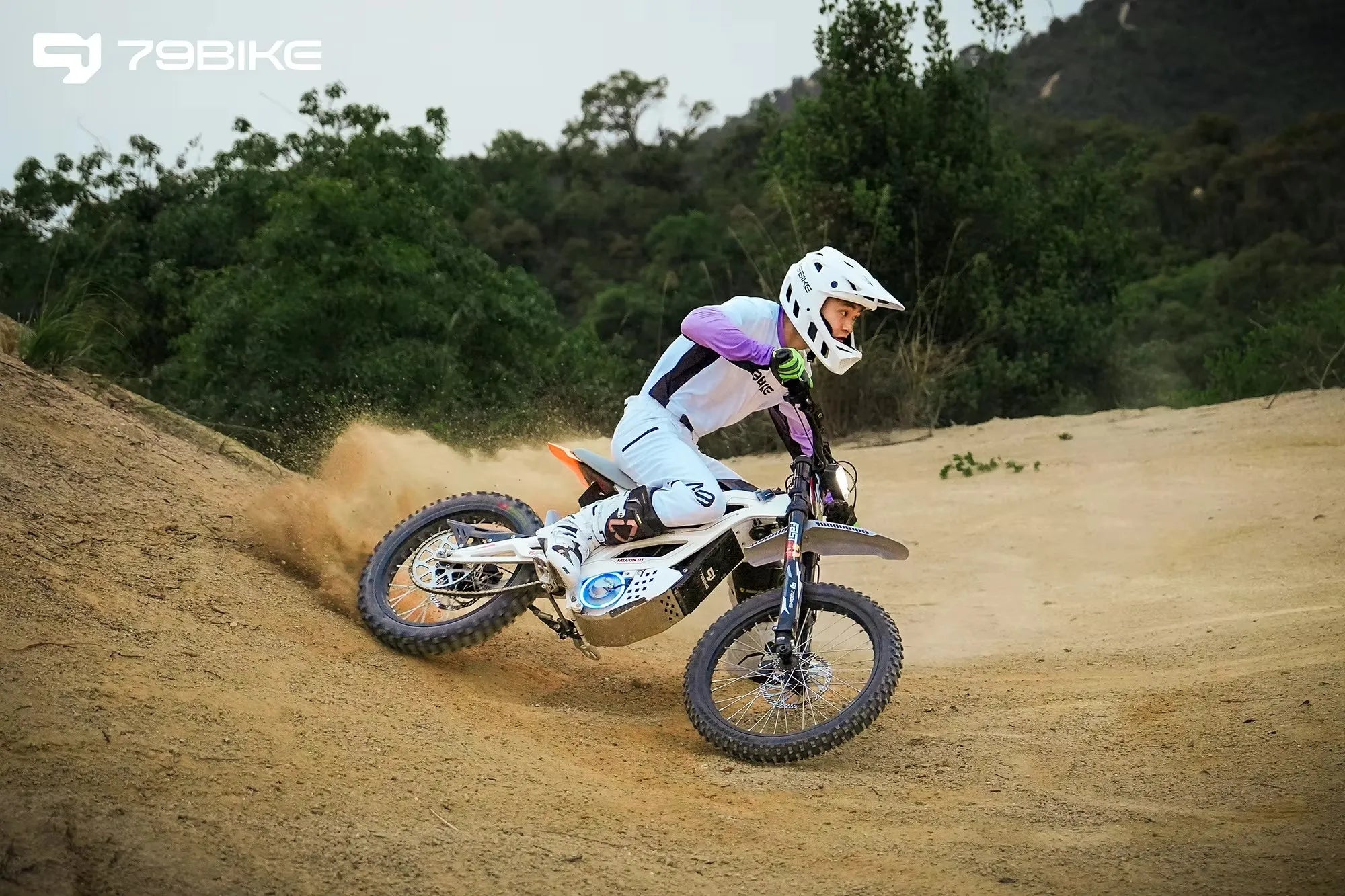 ATV&UTVHigh Power Falcon GT 16.8kW 95km/h Electric Off-Road Dirt Bike Motorcycle for 2025 72V Aluminum Alloy Frame