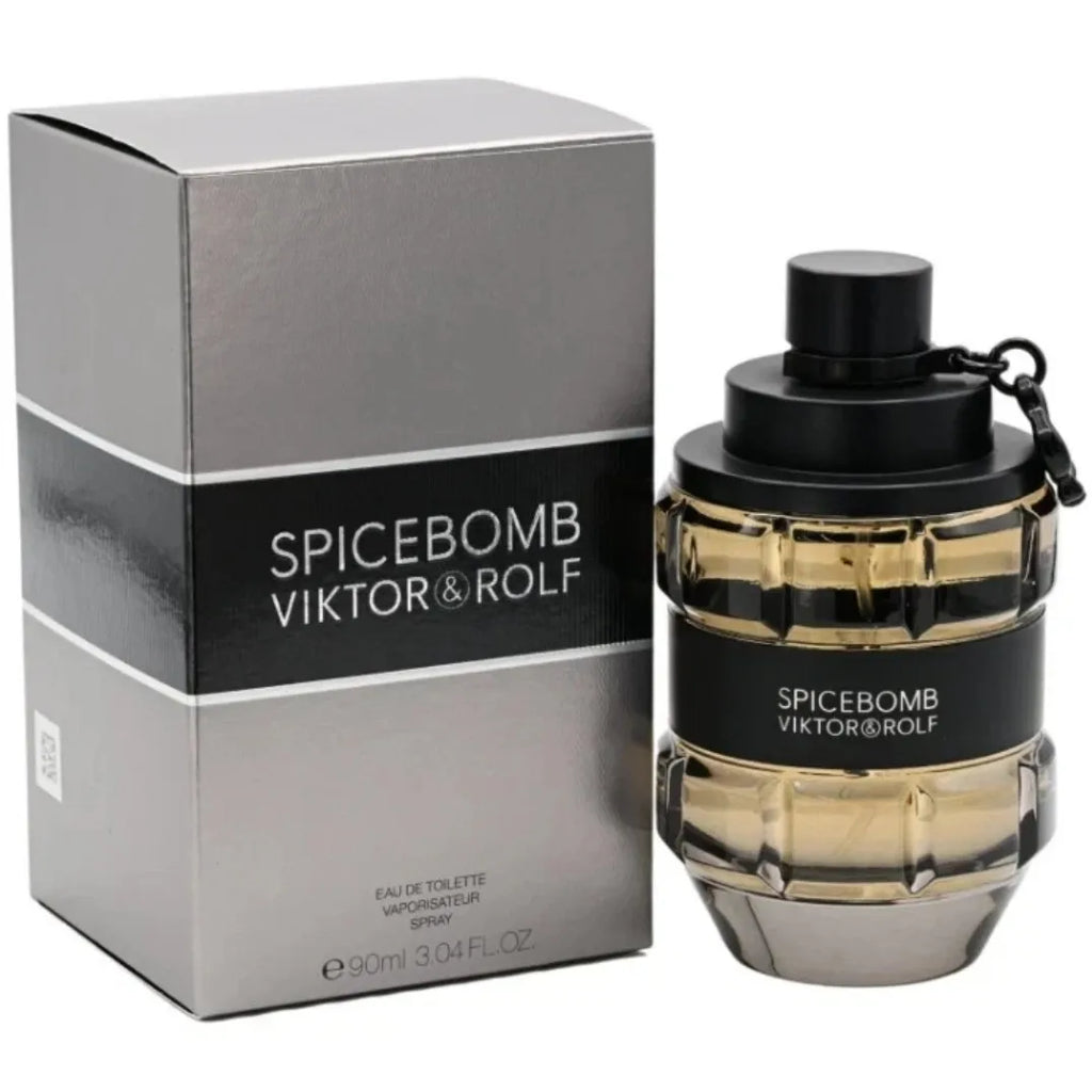 Viktor & Rolf Boom! Men's Perfume - Spicy Wood Mixed With Amber and Vanilla, 3.4 Ounces, Lasting Fragrance, High-quality Men's