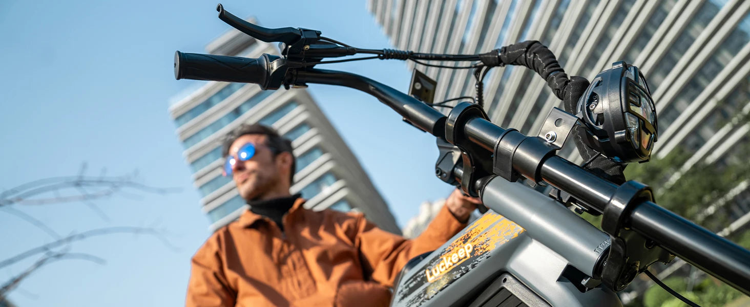E-Bike 1500W Motor 52V20AH All-terrain Fully Suspended Off-road Motorcycle Electric Bike 20*4.0-inch Fat Tire  Electric Bicycle
