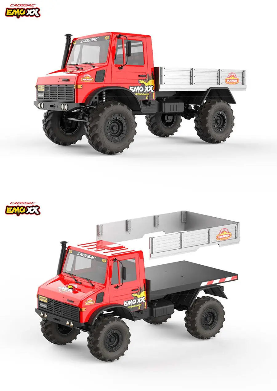 In Stock Emo Xx 1/6 Rc Electric Remote Control Climbing Truck Rock Breaker Off Road Vehicle With Led Strobe Lights For Hobbyists