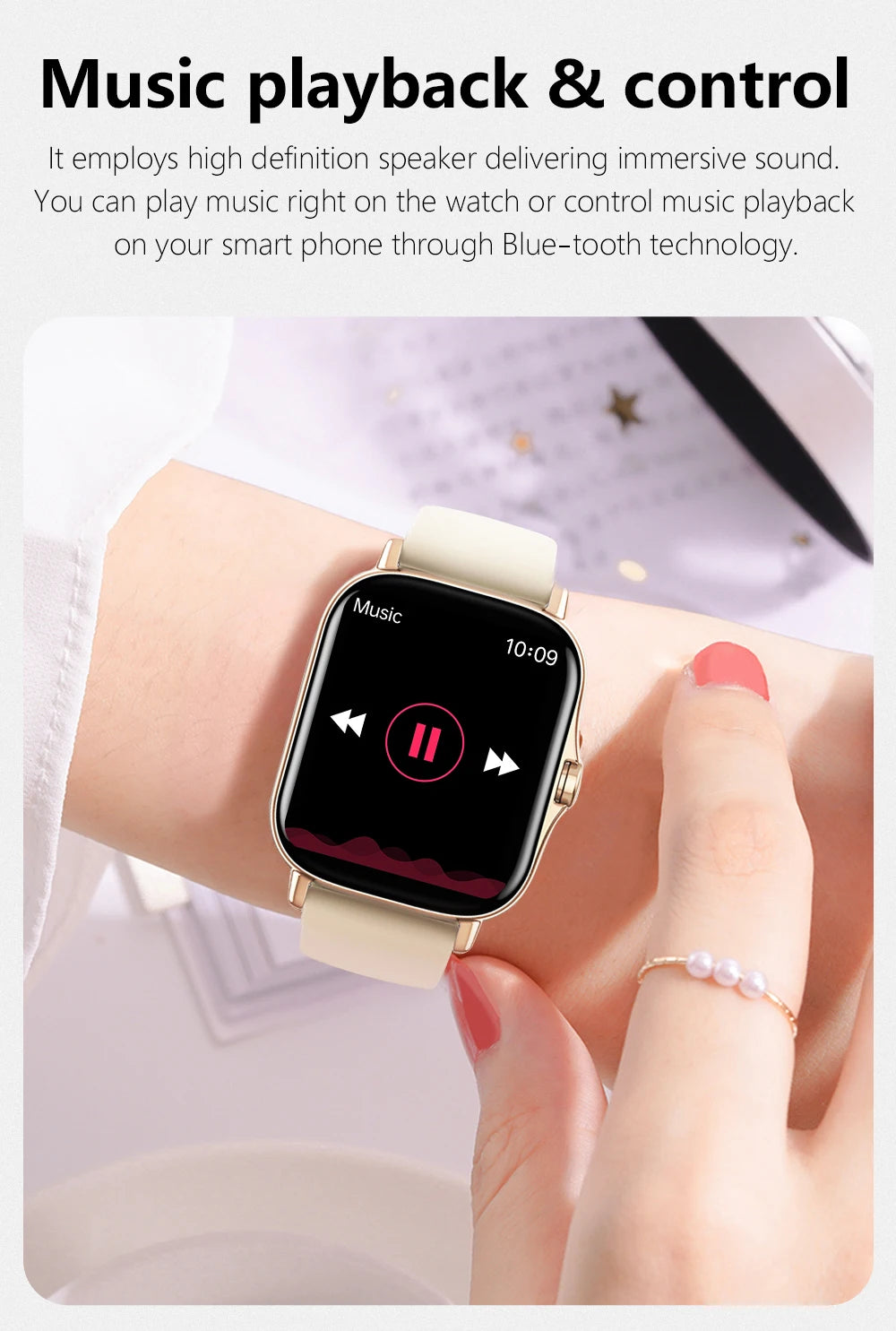 Sport Smart Watch Fitness Clock Health Monitor Waterproof Smartwatch Bluetooth Call Watches for Men Women IOS Android Phone 2025