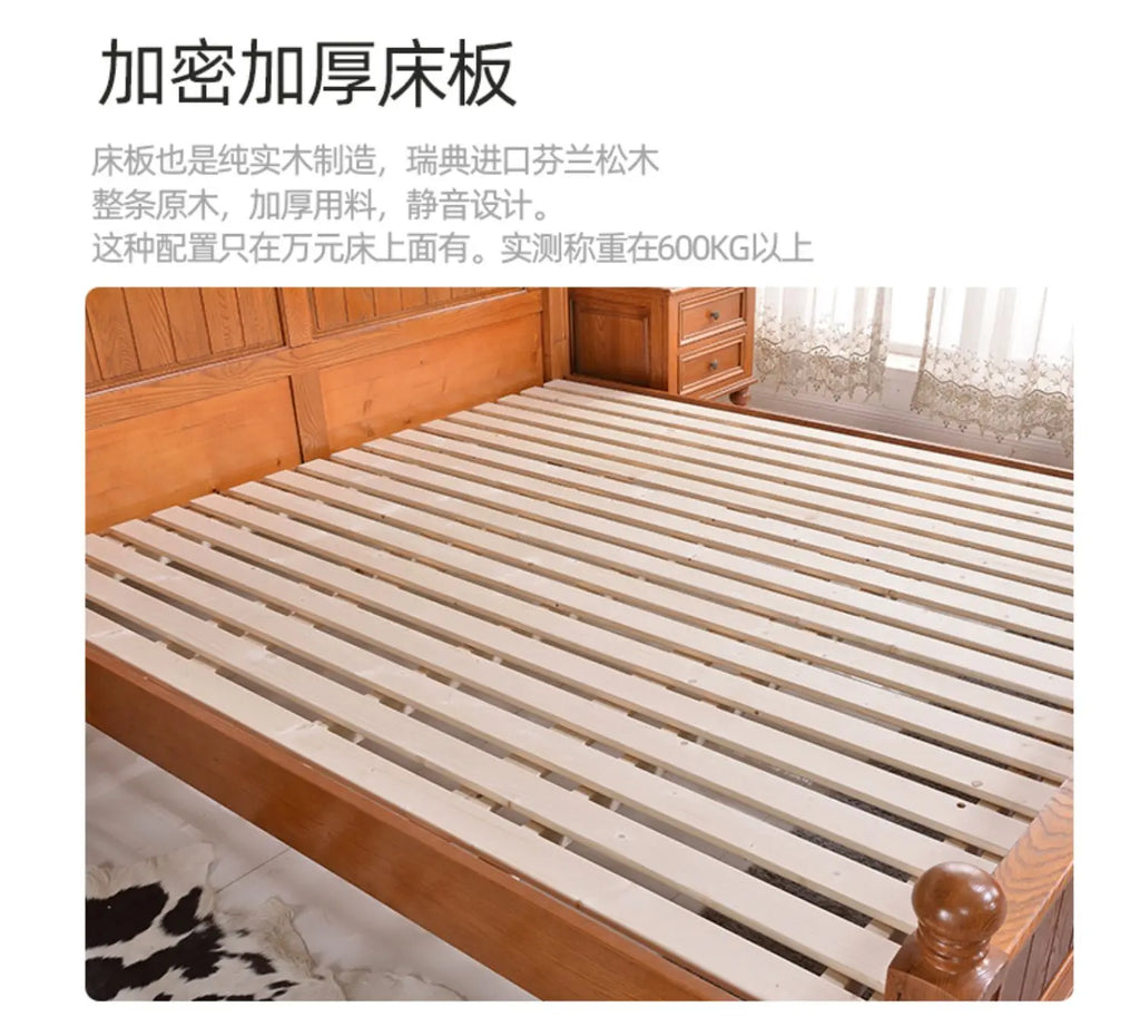 Modern Design Twin Bed Frame Wooden Soft Sale Full Size Bedroom Bed Frame Double Headboards Camas De Dormitorio Home Furniture