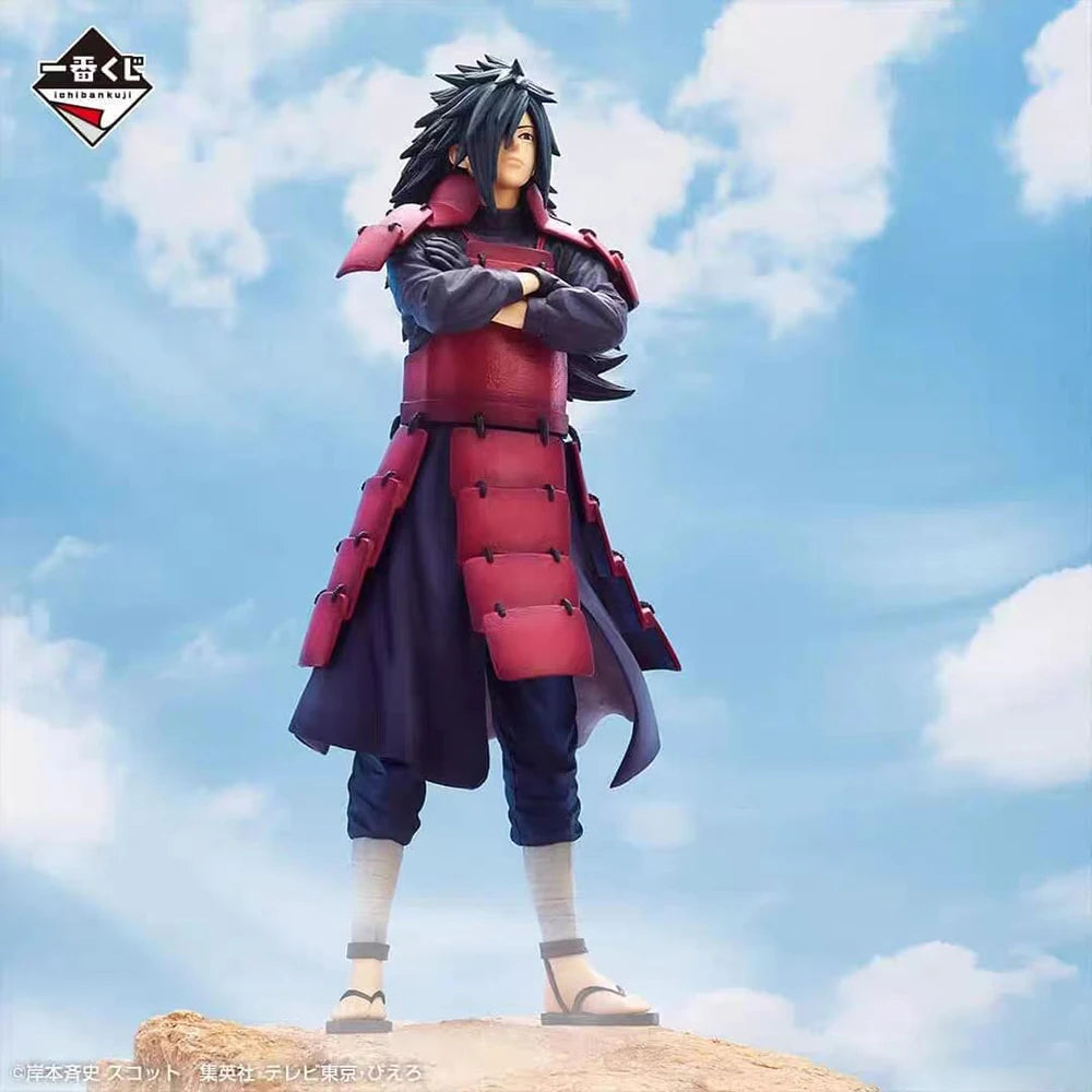 In Stock Original Bandai Spirits Ichiban Kuji Naruto Shippuuden Uchiha Madara Anime Figure Action Figure Collection Garage Kit