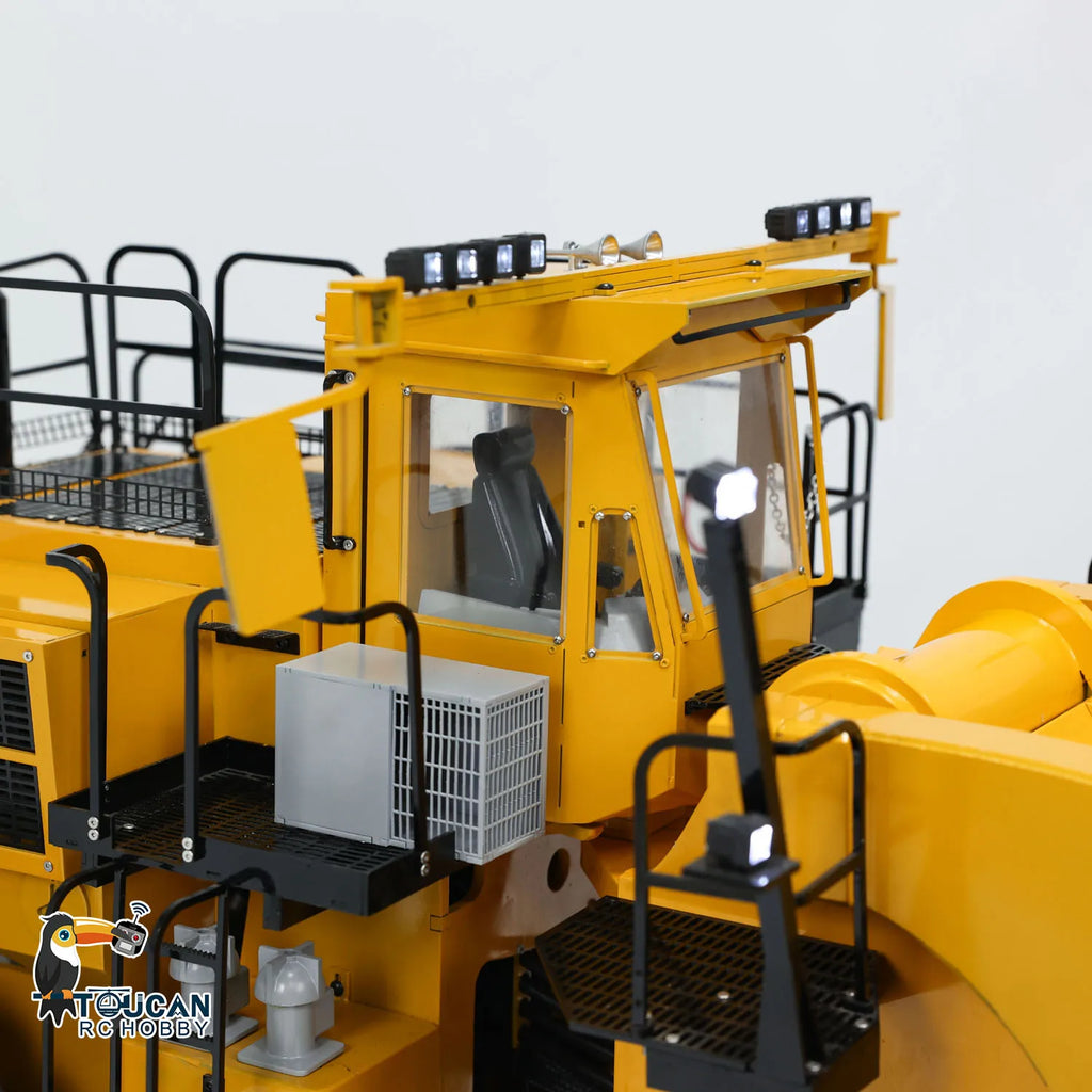 1/14 L2350 Heavy RC Hydraulic Loader RTR Machine FlySky ST8 Radio Control Construction Vehicle Car Smoking Unit Light Sound Toy