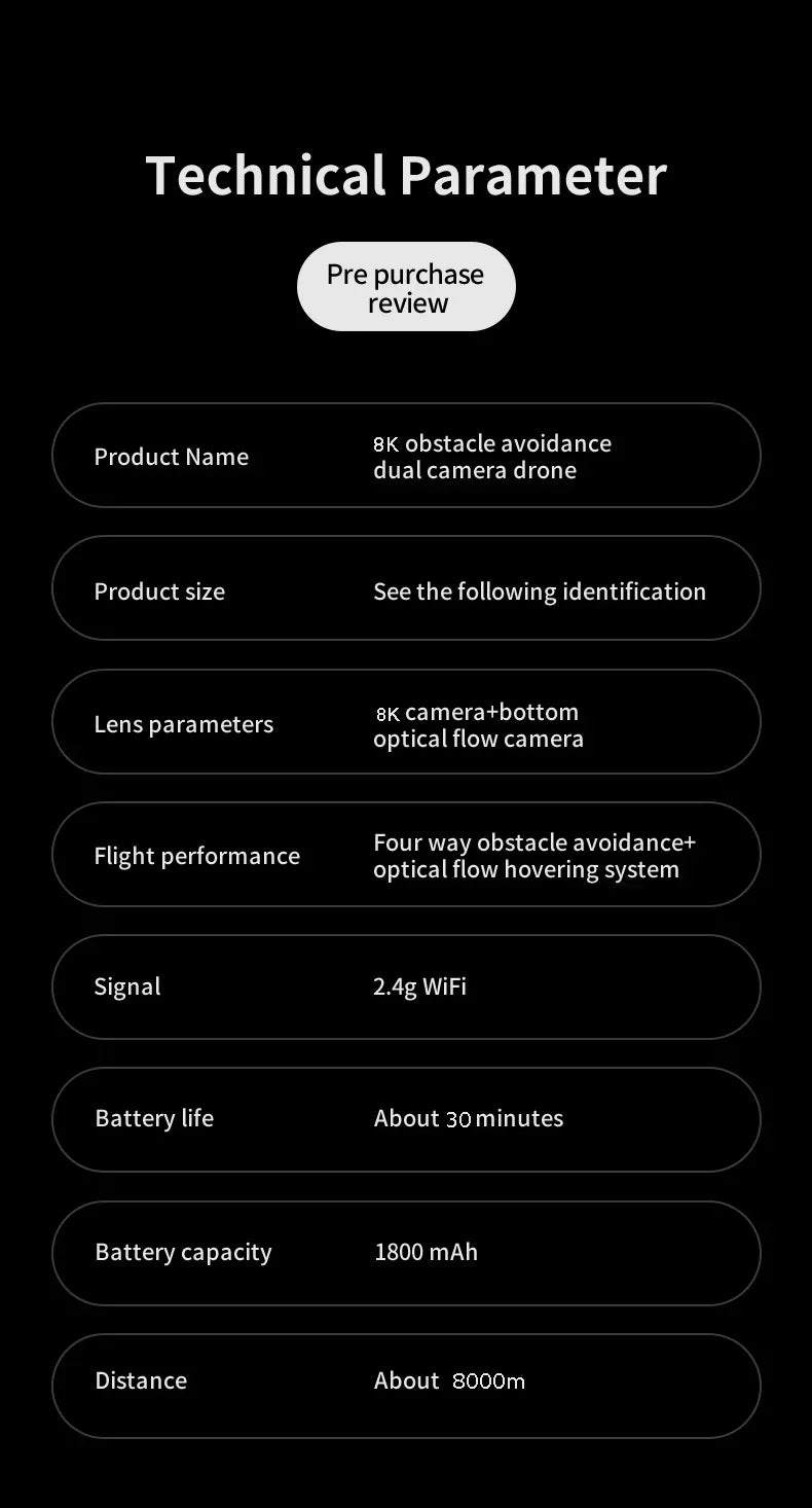 Lenovo Ky102 Drone 8k Hd Aerial Photography Dual Camera Brushless Quadcopter Obstacle Avoidance Optical Flow Aerial Rc Drone