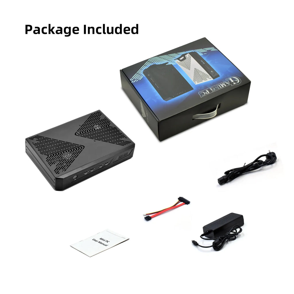 Hystou Mini Gamer Dedicated PC GT RTX 3050 GDDR6 Core i5 i7 13th Gen  HD 4K DP 8K 4 Display Win 11 Gaming AI Desktop Computer