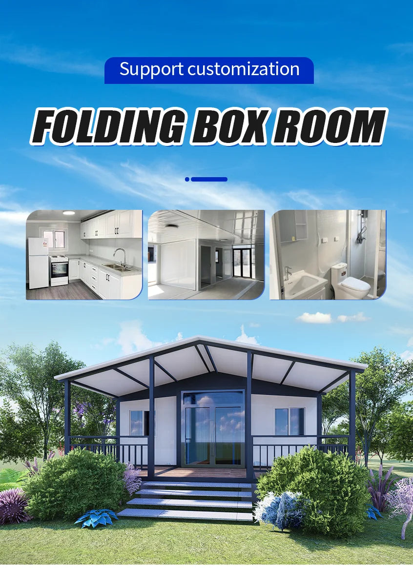 40-foot Luxury Container House, Fully Furnished with Interior Design