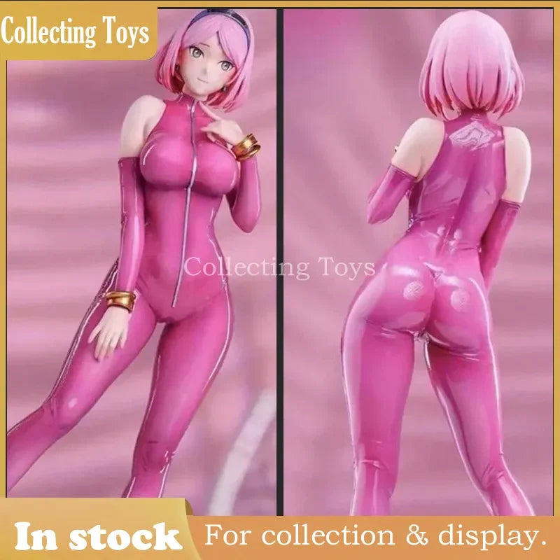 In Stock Naruto Shippuden Haruno Sakura 1/6 Scale Pvc Figure Pink Latex Suit Anime Girl Statue Collectible Model Dolls For Gifts