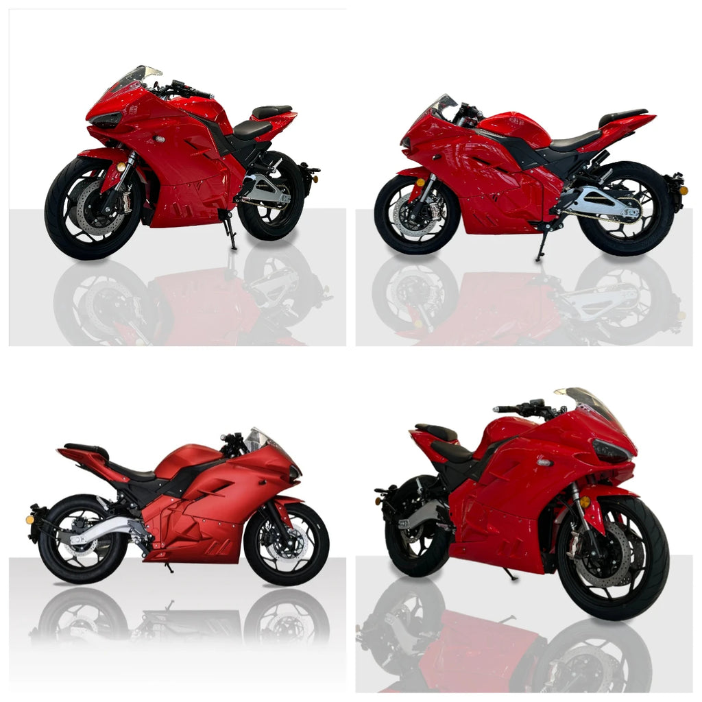 Strovan Motorcycle Perfect Cool Mid Motor 4000w Adult Electric Motorcycle