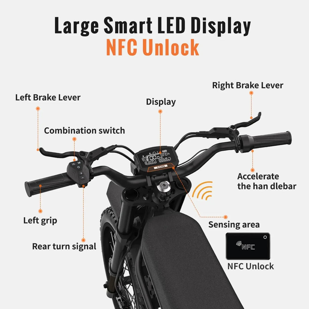 Eu Warehouse GT73 2000w 48V  36.4Ah Ebike Electric Fat E-bike 25 Inch Off-road Tires All Terrain Electric Bikecustomcustom