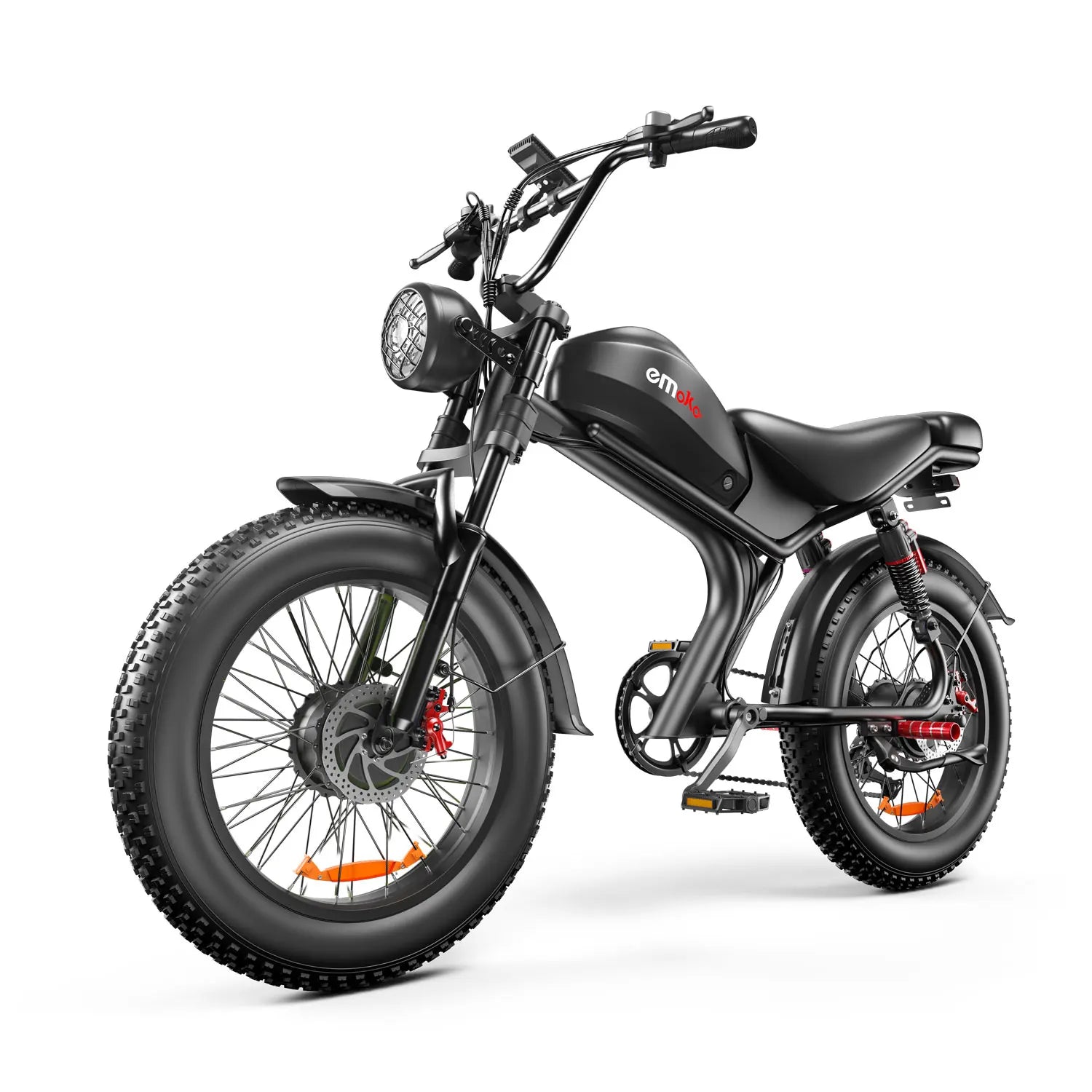 emoko C93 E-Bike 2000W Dual Motor 48V23Ah Battery Mountain off-road Fat Tire Electric Bike Dual Hydraulic Brake Electric Bicycle