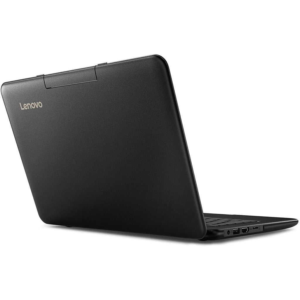 Lenovo Chromebook 100e 11.6" 4GB 16GB Intel Celeron N3350 X2 1.1GHz, Black  (Certified Refurbished)